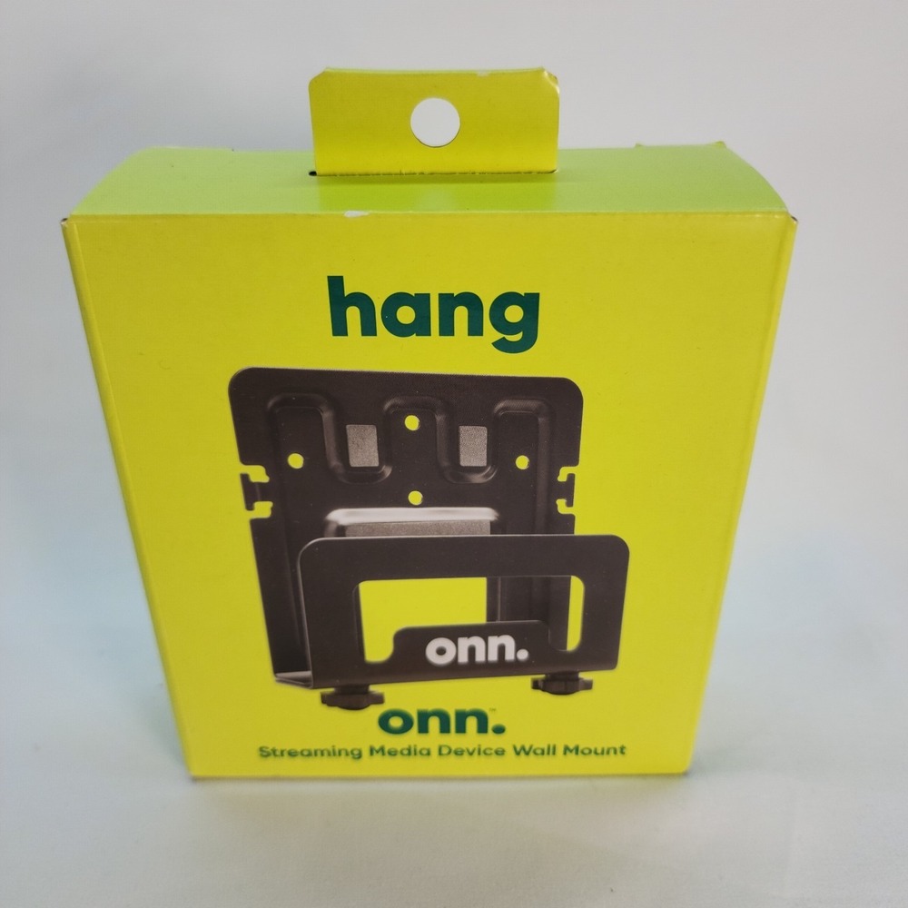 onn Streaming Media Device Wall Mount Adjustable Depth Up to 2 Inch